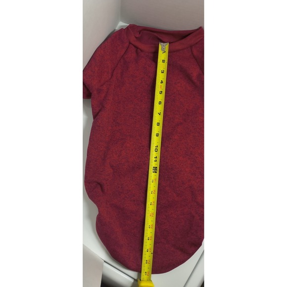 Set Of 2 Dog Sweatshirt Sweater Clothing For Medium Size Dogs Red, Navy Heather - Picture 6 of 9